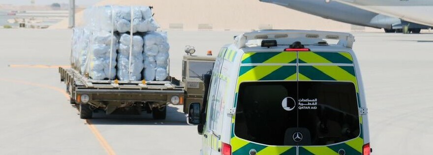 Qatar sends ambulances and other essential aid to Sudan